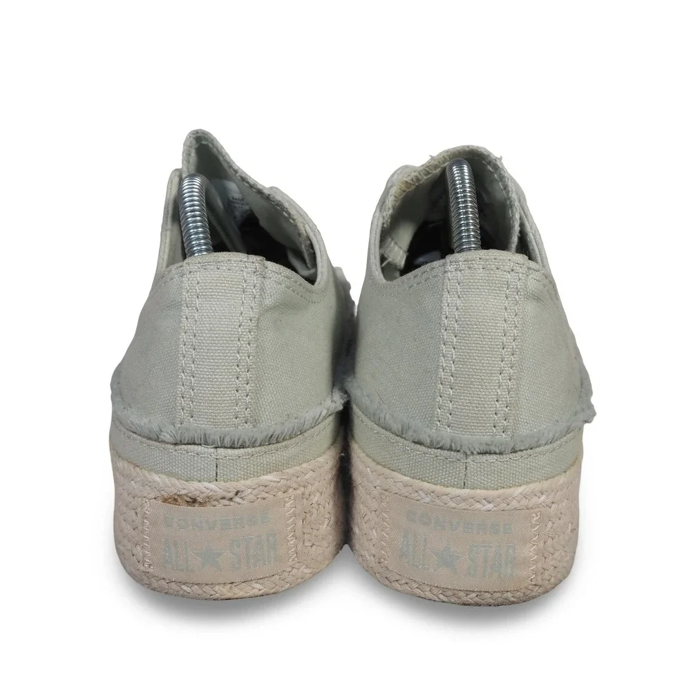 Converse Chuck Taylor AS Platform Espadrille Green‎ Oxide Women's 8.5 567907C
